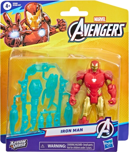 Hasbro Marvel Avengers ActionVerse Iron Man-figur