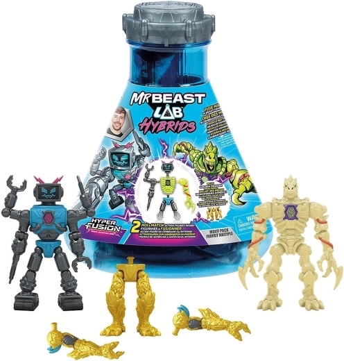 MrBeast Lab Hybrids Multipack – mixbar 2-i-1 actionfigur