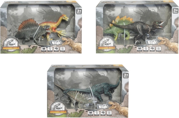 Dinosaurfigurer – sæt med 2 stk.