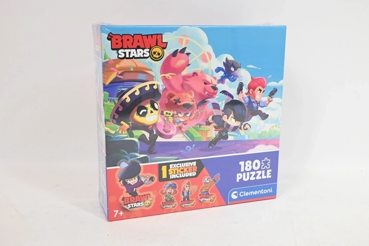 Clementoni børnepuslespil Brawl Stars 180 brikker i firkantet æske