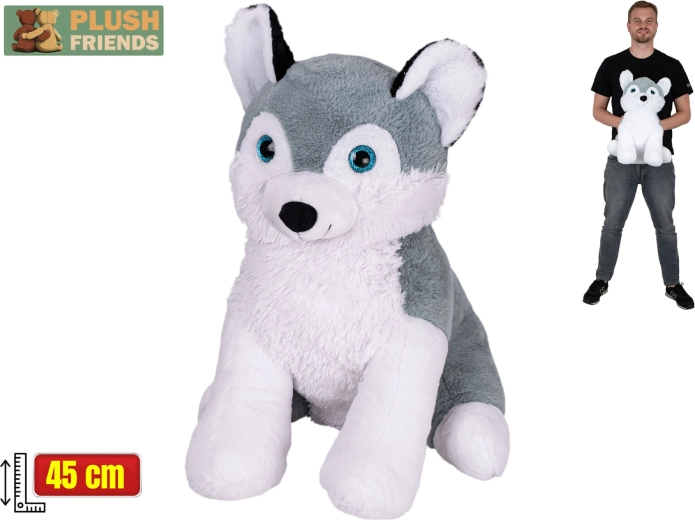 Plush Friends plyshusky 45 cm, siddende