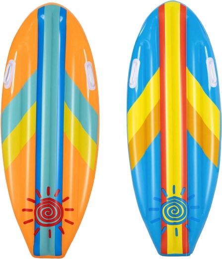 Oppustelig flydebræt 114 × 46 cm Bestway orange