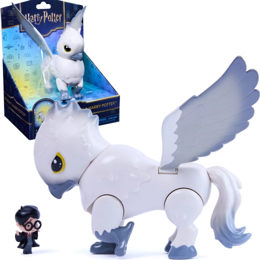 Spin Master Harry Potter figur af hippogriffen Klofan (Buckbeak) og minifigur Harry Potter - 1 stk.
