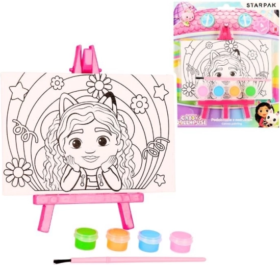 Maling på lærred Gabby's Dollhouse - 1 stk.