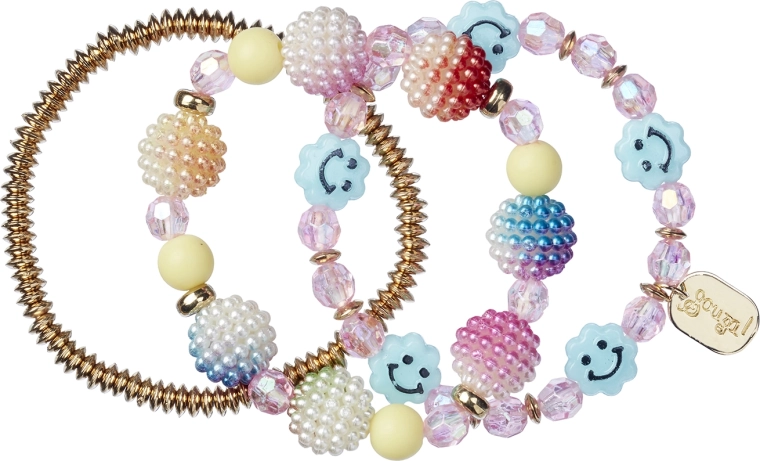Souza! armbånd Iris Smiley (3 stk.)