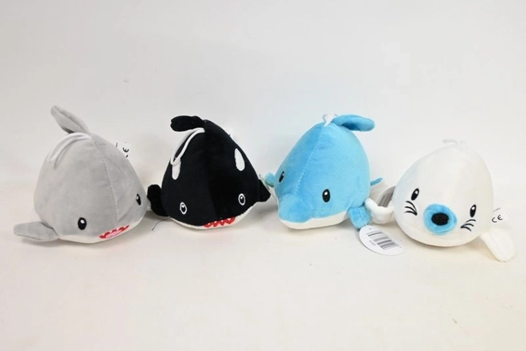 Plys havdyr 14 cm (mix af 6 slags)