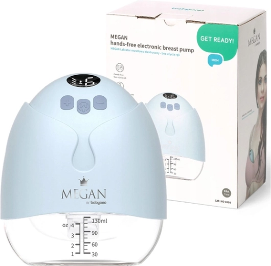 BabyOno Megan elektronisk hands-free brystpumpe