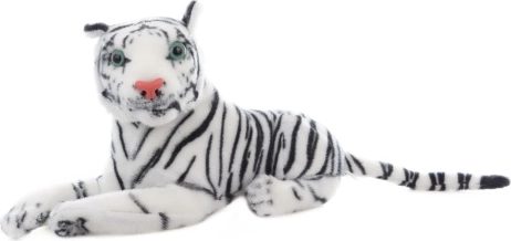Plys Hvid Tiger 29 cm