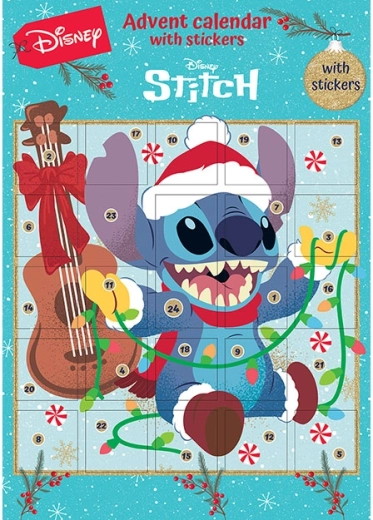 Adventskalender med klistermærker Lilo & Stitch
