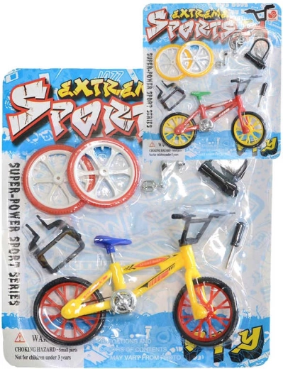 Xtreme sports freestyle BMX-cykel til samling med skruer 13 cm