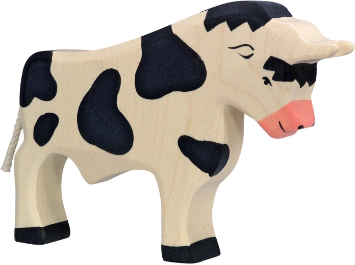 Holztiger sort tyr – 1 stk.