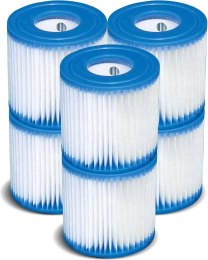 Filter til poolpumpe type H 6 stk. INTEX