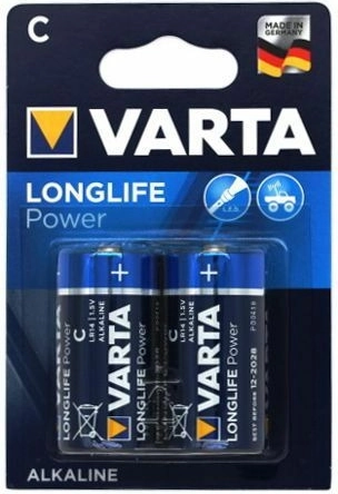 Alkaliske batterier VARTA Longlife Power C (2 stk)