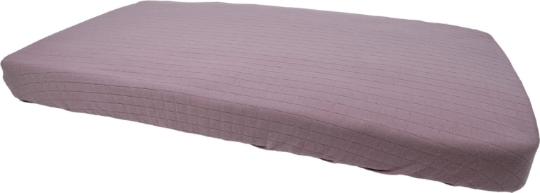Lodger lagen til vugge slumber solid rose 40 × 80 cm