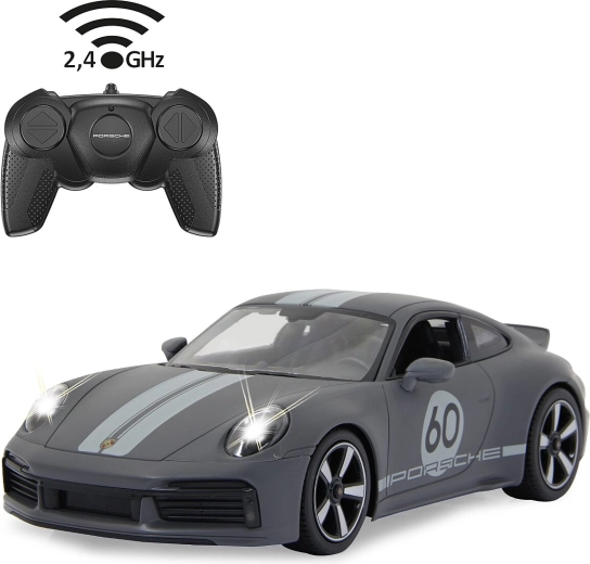 RC-bil Porsche 911 Sport Classic 1:16 grå