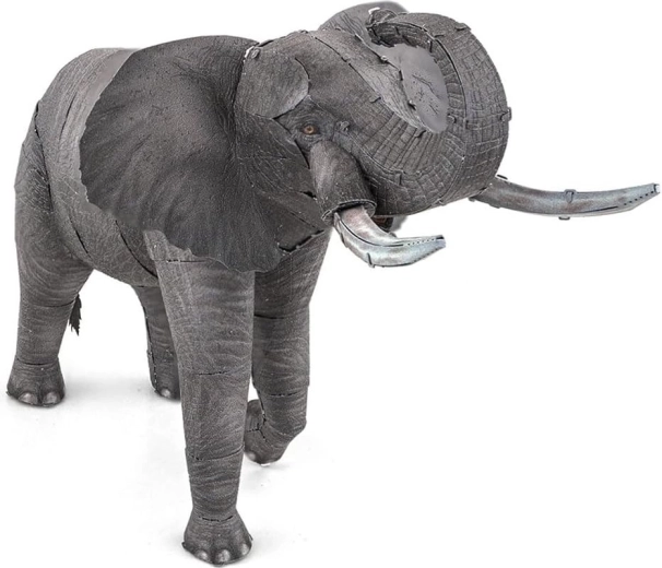 Metal Earth 3D metalpuslespil afrikansk elefant - 1 stk.