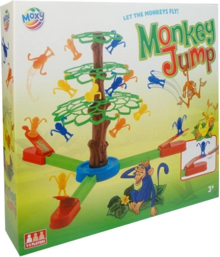 Monkey Jump hoppende aber – færdighedsbaseret brætspil