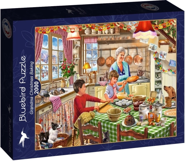 Bluebird puslespil Julebagning hos bedstemor 2000 brikker