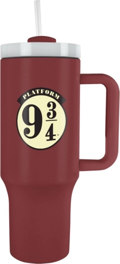 Harry Potter rejsekrus med sugerør Perron 9 3/4, 1150 ml