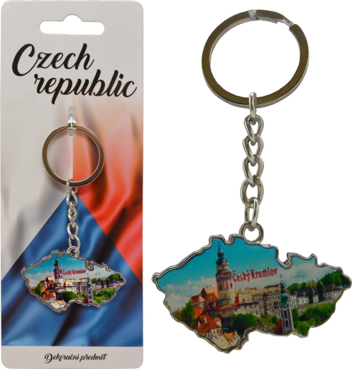 Nøglering Český Krumlov – stilfuld souvenir