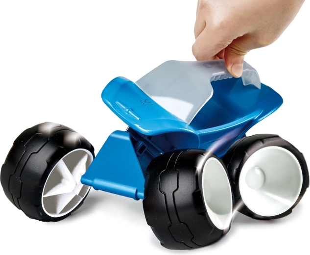 Blå sandbuggy