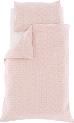 Träumeland jersey sengetøj Kuschelhase beige 100 × 135 cm + 40 × 60 cm