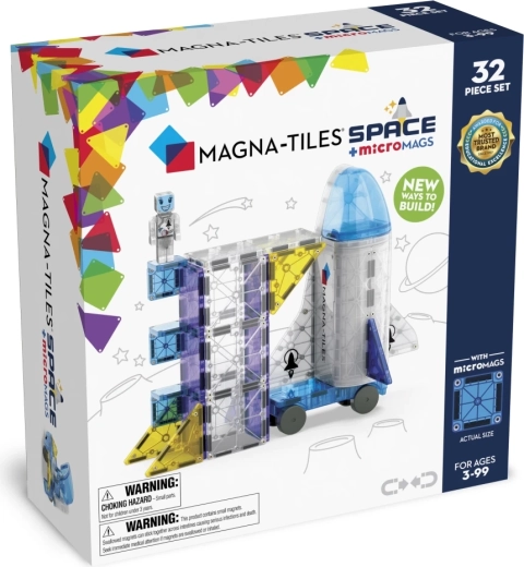 Magnetisk byggesæt MAGNA-TILES Rummet (32 dele)