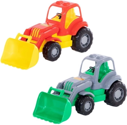 Traktor med frontlæsser Mighty - 1 stk.