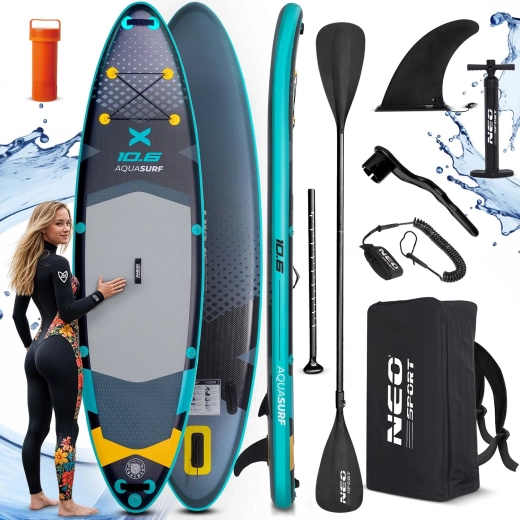 Oppustelig paddleboard Aquasurf 10’6 (320 × 84 × 15 cm)
