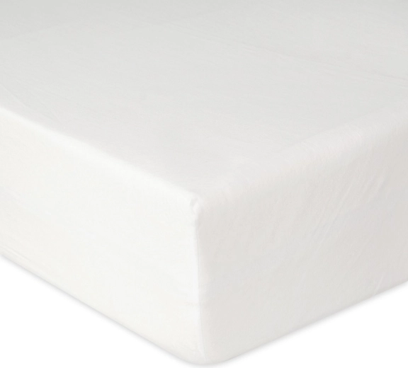 BABYMATEX jerseylagen med elastik 60×120 hvid