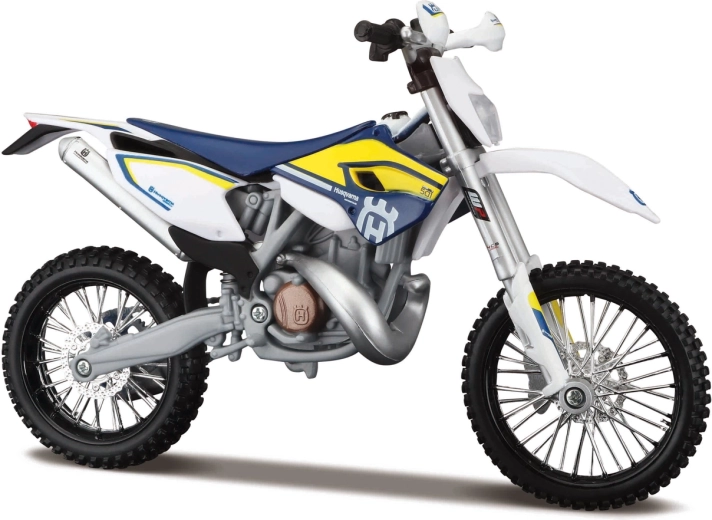Maisto motorcykelmodel Husqvarna FE 501 1:12 til samling