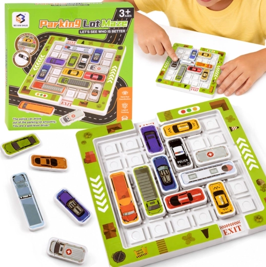 Logikspil parking – glidende parkeringspuslespil offline