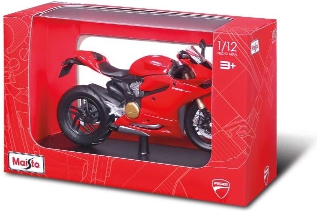 Ducati 1199 Panigale-model med støttefod 1/12