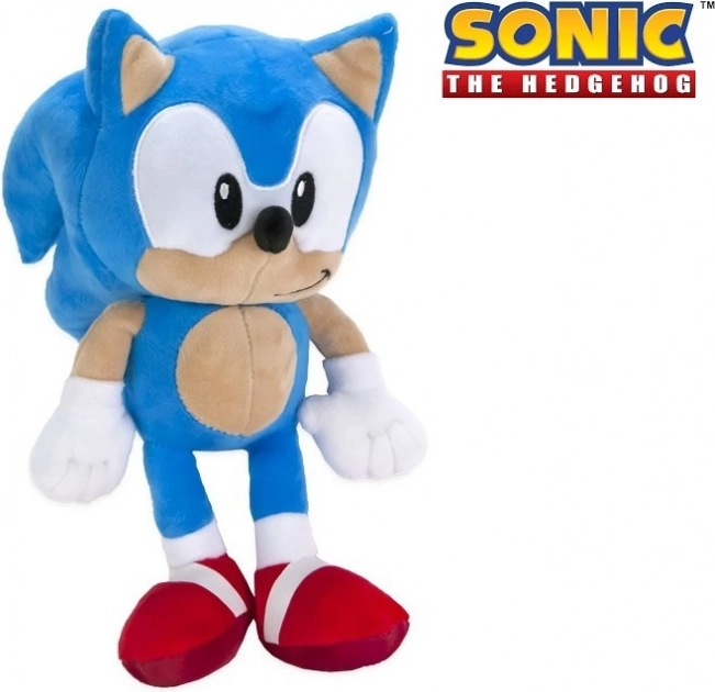 Plysbamse-Sonic pindsvin 30 cm
