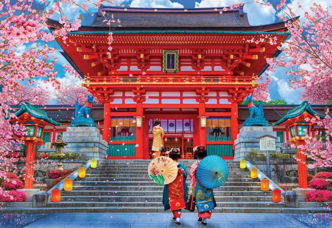 Puslespil Forår Sakura 1000 brikker EUROGRAPHICS