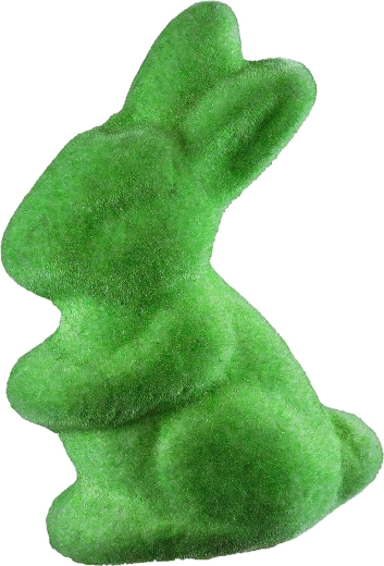 Blød grøn kanin 9 cm