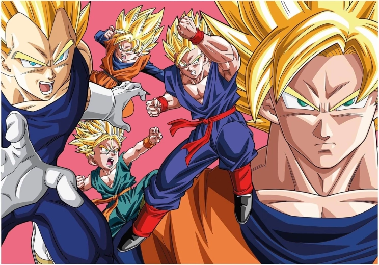 Puzzle Dragon Ball Z 300 brikker Educa