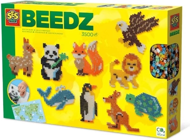 SES Creative Beedz dyrenes verden – strygeperler 3500 stk.