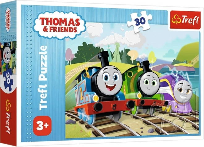 Puslespil 30 brikker – Glade Thomas (Thomas & Friends)