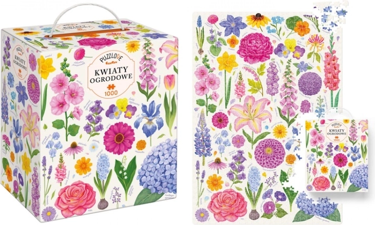 CzuCzu Puzzlove haveblomster 1000 brikker