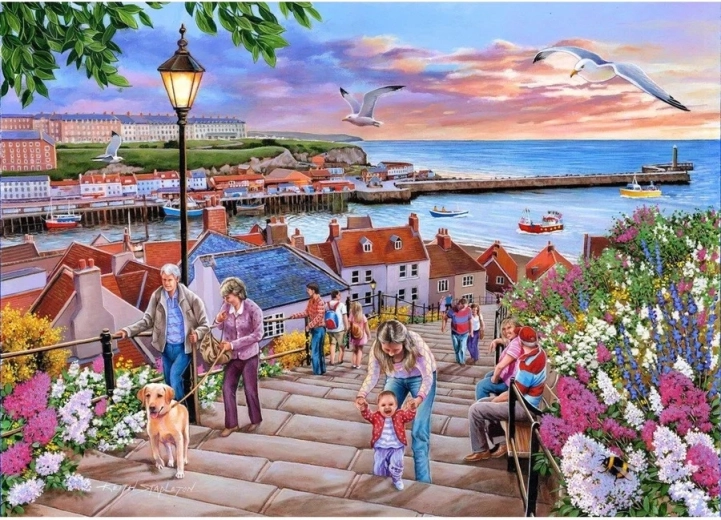 Puzzle House of Puzzles 199 trin i Whitby 1000 brikker