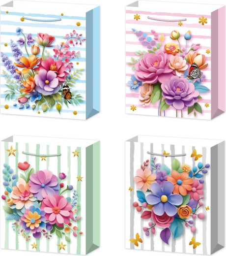 Gavepose S med buket