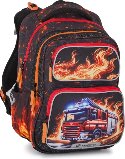 Bagmaster DOPI skoletaske brandmænd