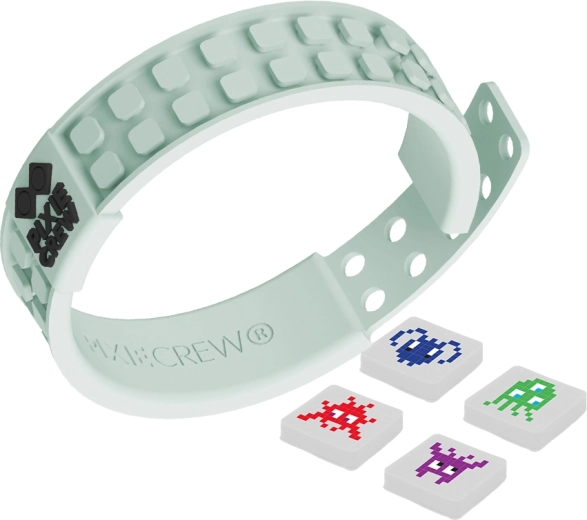 Pixie Crew Space Invaders lysende kreativt armbånd