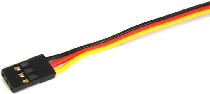 Servokabel med JR-stik 45 cm (flad) - 1 stk.