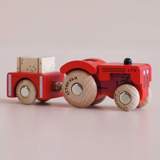 Trætraktor med anhænger Tilly, Le Toy Van