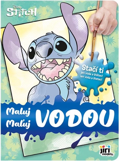 Mal med vand Lilo & Stitch – magiske malebøger for børn