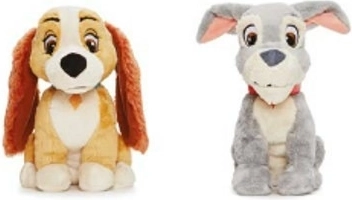 Plys hunden Tramp 17 cm