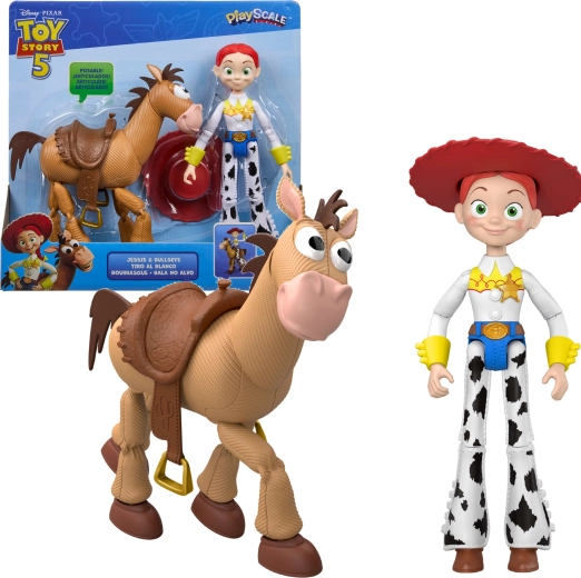 Disney Toy Story 5 figur­sæt med Jessie og Bullseye (Mustang)