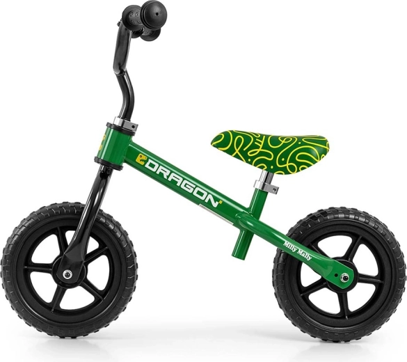 Milly Mally Dragon grønt løbecykel til børn